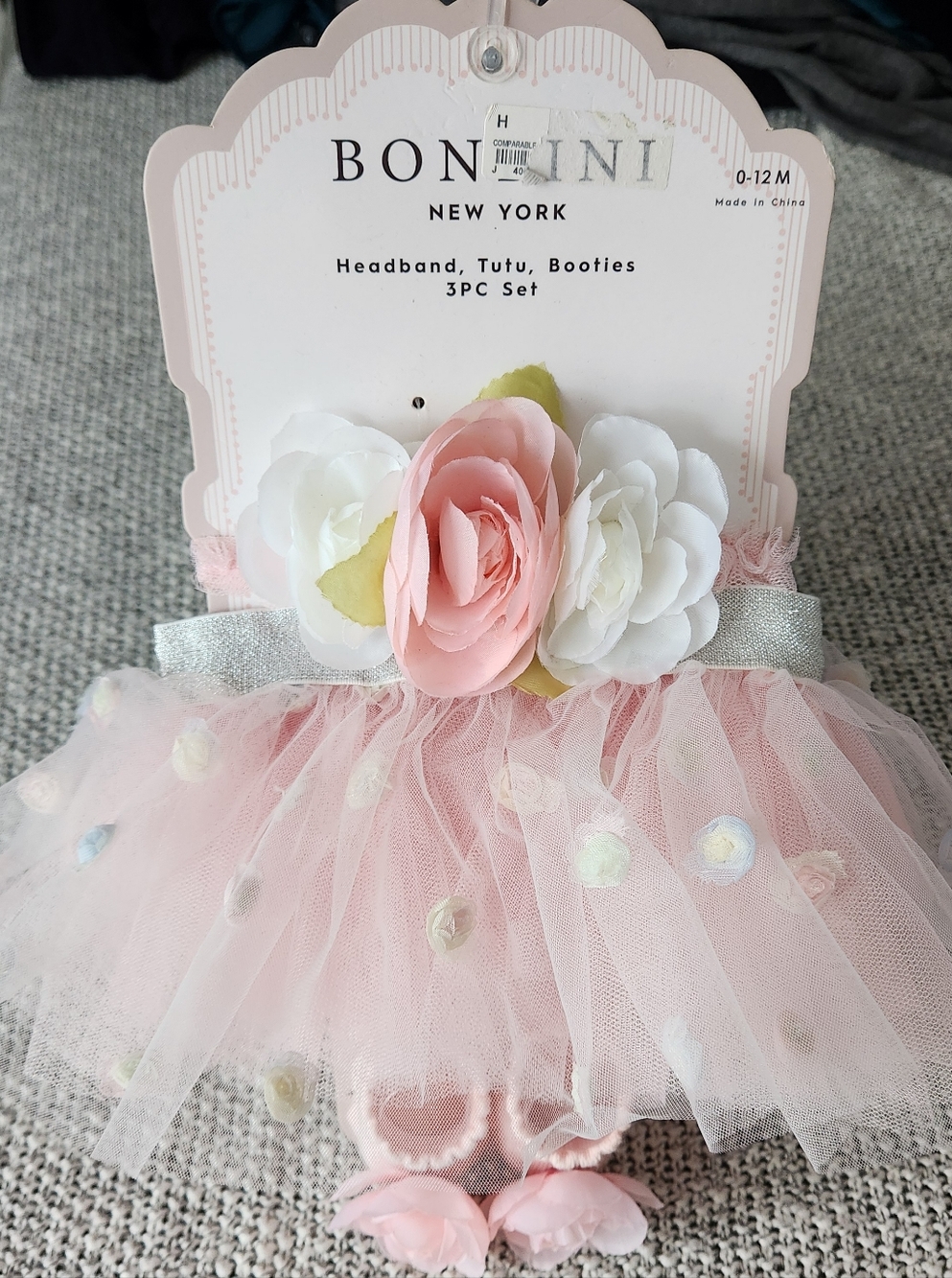 Infant Headband, Tutu, And Sock Set